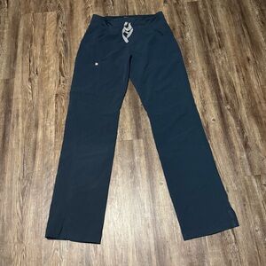 Figs Kade Cargo Scrub Pants Men's XS Tall Pull On Stretchy Medical Work Wear